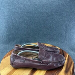 Polo Ralph Lauren WES-SO-DRV Men 12D Dk Brown Penny Driving Loafers Moccasins